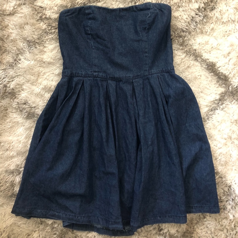 MINI JEAN DRESS!